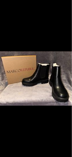 Marco Republic Black Chelsea Boots