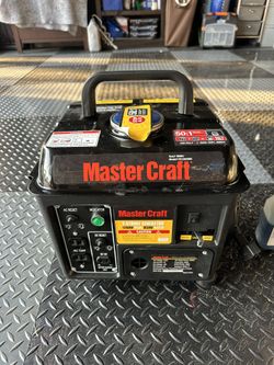 Master Craft 1200 Peak/850 Running Watts Gas Generator