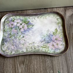 Vintage Jewelry Tray About 9x7”