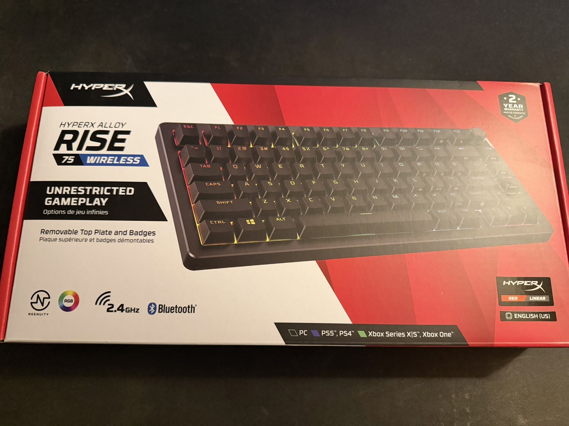 HyperX Alloy Rise 75 Wireless Keyboard