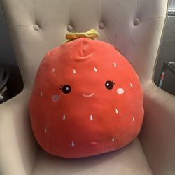 Large Strawberry Squishmallow