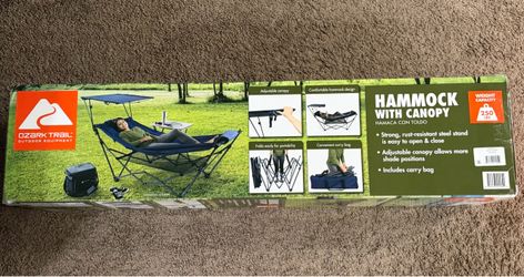 Ozark Trail Hammock with Canopy