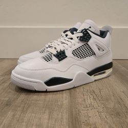 JORDAN RETRO 4 OXIDIZED GREEN MENS...SZ 8...BRAND NEW