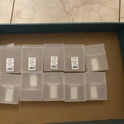 Sterilite Mini Crate Plastic, Lemon Lime + 14 crayons boxes