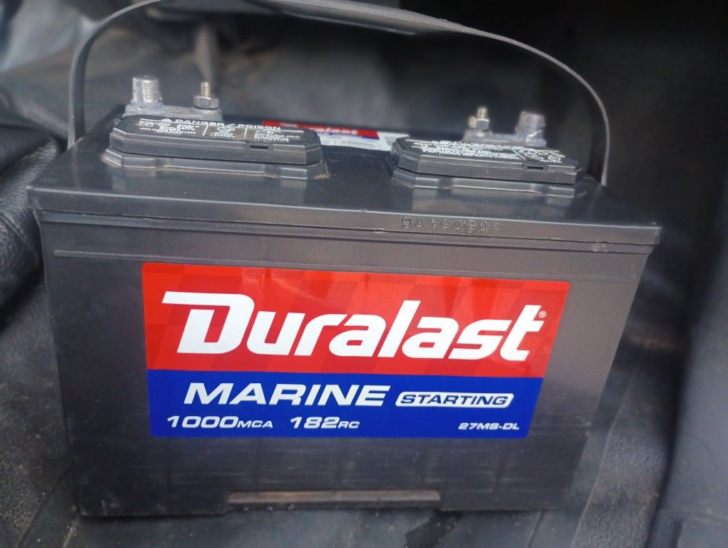 Duralast 27MS-DL Deep Cycle Marine & RV Battery