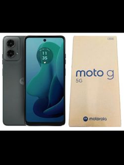 Motorola Moto G 5G (2024)  XT2417-1 128GB Fully  Unlocked New in Box -  Sage Green