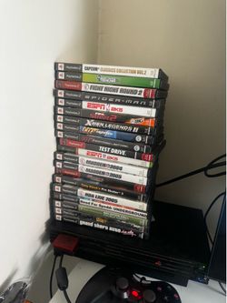 Ps2 with games
