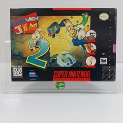 Earthworm Jim 2 (Super Nintendo SNES, 1995)