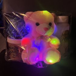Lit Teddy Bear, Honey Scrub From Pink, Honey Bodywash From Pink