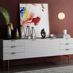 West Elm Audrey Media Console 80” 