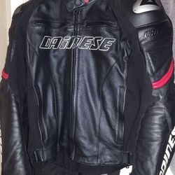 Dainese Black Red Jacket 