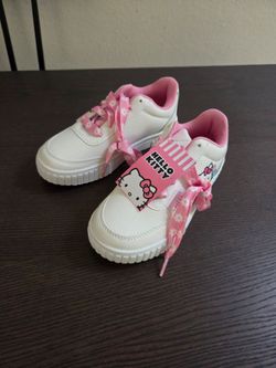 Cute Hello Kitty brand girl shoes