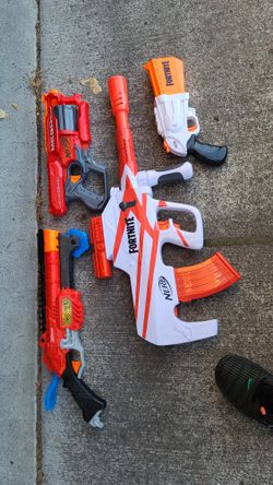 My Sons Nerf Guns