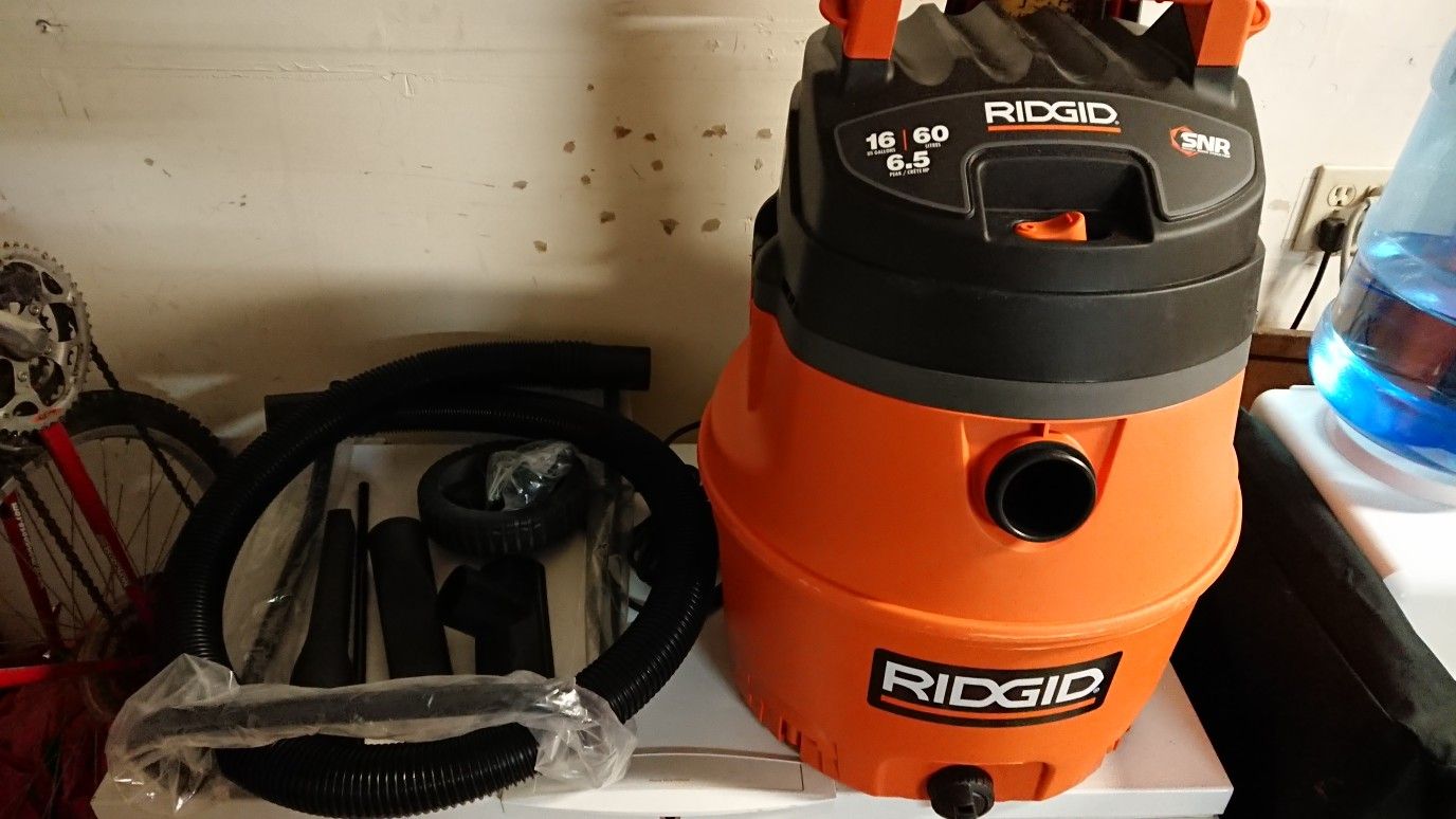 Rigid Shop Vac WD1851 New but missing parts