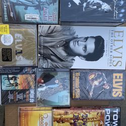 Various Artist CD’s And VHS Videos