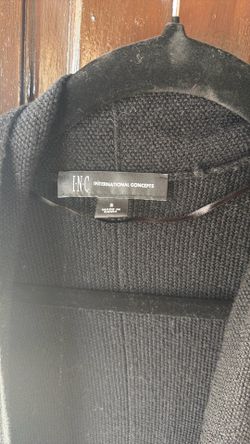 I.n.c black and grey sweater