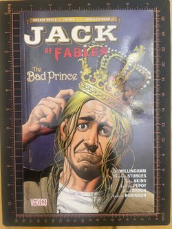Jack of Fables TPB: The Bad Prince, Turning Pages, and The Big Book of War. DC- Vertigo Comics
