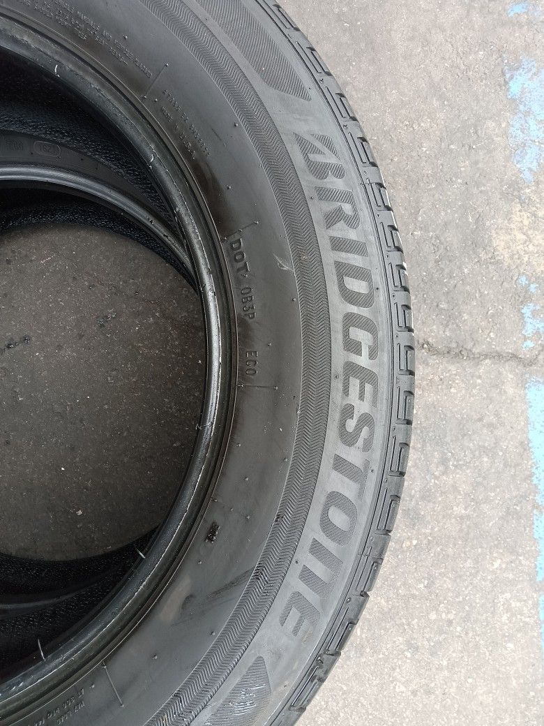 2 Llantas 205 65 R16 Bridgestone Ecopia