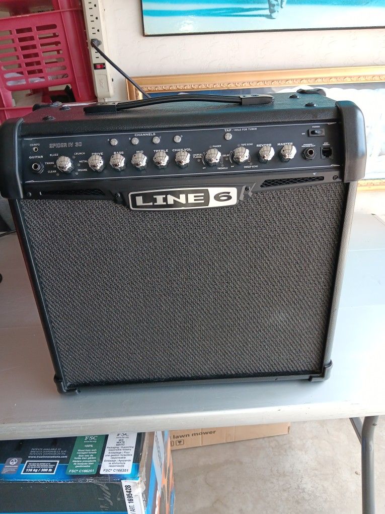 Large Just Like New Amplifier For Guitar Or Microphone $79 Firm