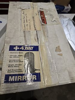 12 Volt Remote Controlled Power Mirrors For Truck