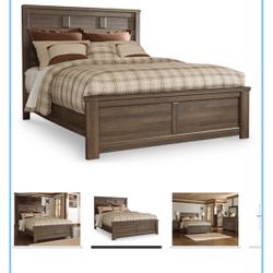 Queen Bedframe And Mattress 
