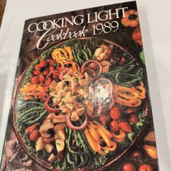 Cooking Light Cookbook 1989. This hardcover book, published by Oxmoor House