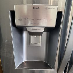 French door, counter depth refrigerator LG French door, counter depth refrigerator