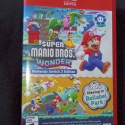 Super Mario Bros Wonder Switch 2