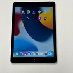 Apple iPad Air 2 2nd Generation  9.7” 16GB Wi-Fi + UNLOCKED Cellular Tablet Space Gray