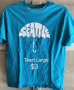 Teen Large Seattle Shirt