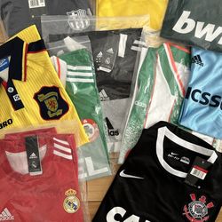 Vintage Retro Soccer Jerseys 