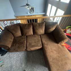 Brown Couch 