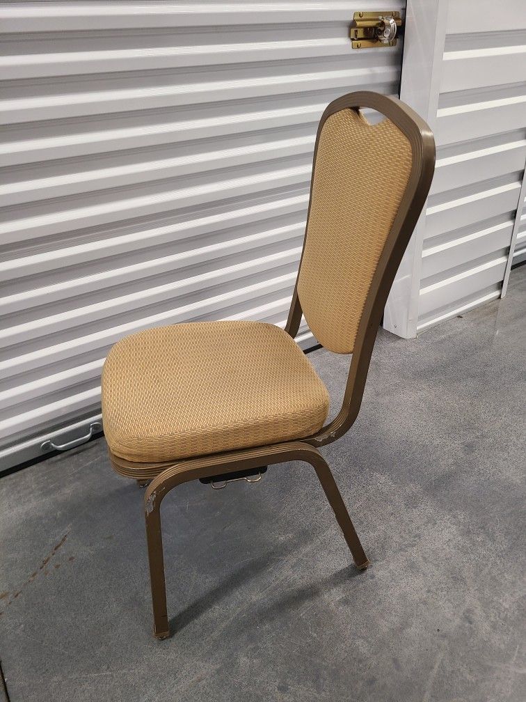 Metal Stackable Chairs