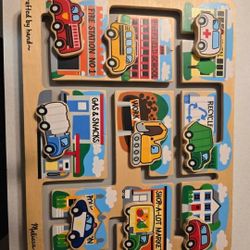 Melissa & Doug Town Puzzle