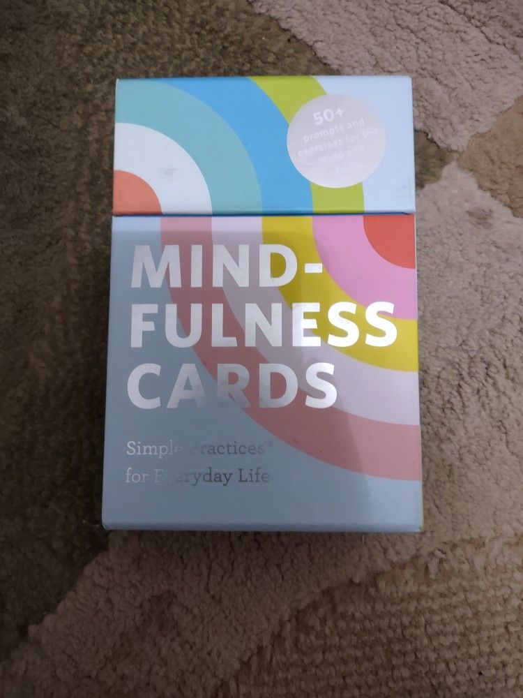 Mindfulness Cards New In Box