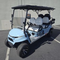 2025 Voyager Patriot 6-Passenger Non-Lifted 72-Volt Street Legal LSV Golf Cart