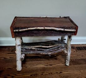 26" Wood Table / Bench