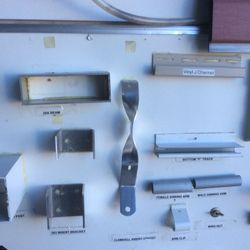 Clamshell awning parts in stock