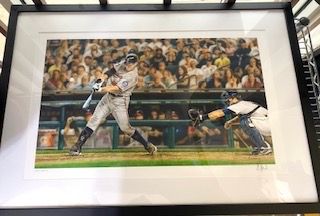 Jim Thome #25 – Minnesota Twins – Signed Limited Edition Artist Proof – Armando Villarreal – Framed Baseball Art