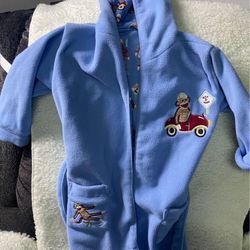 Monkey Bath Robe 3t