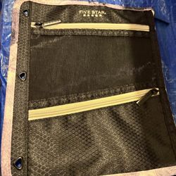 Zipper five stars pencils case new