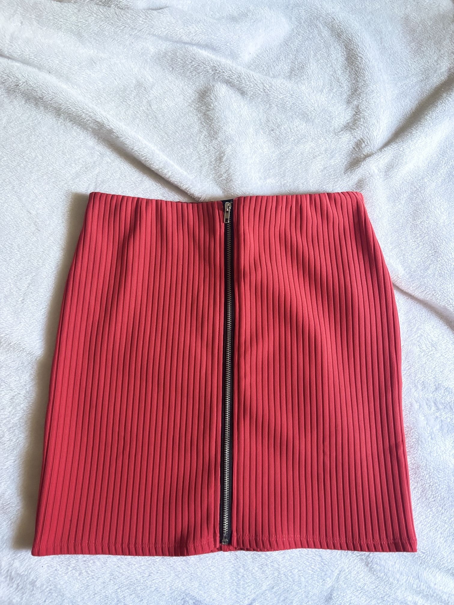 Forever 21 Red Mini Skirt 