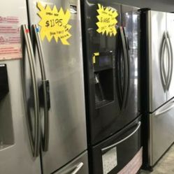 Samsung Refrigerator Stainless VIRTUAL APPOINTMENT AVAILABLE