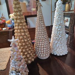Seashells Christmas Trees