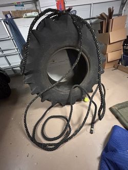 Large Tire And Rope-updated