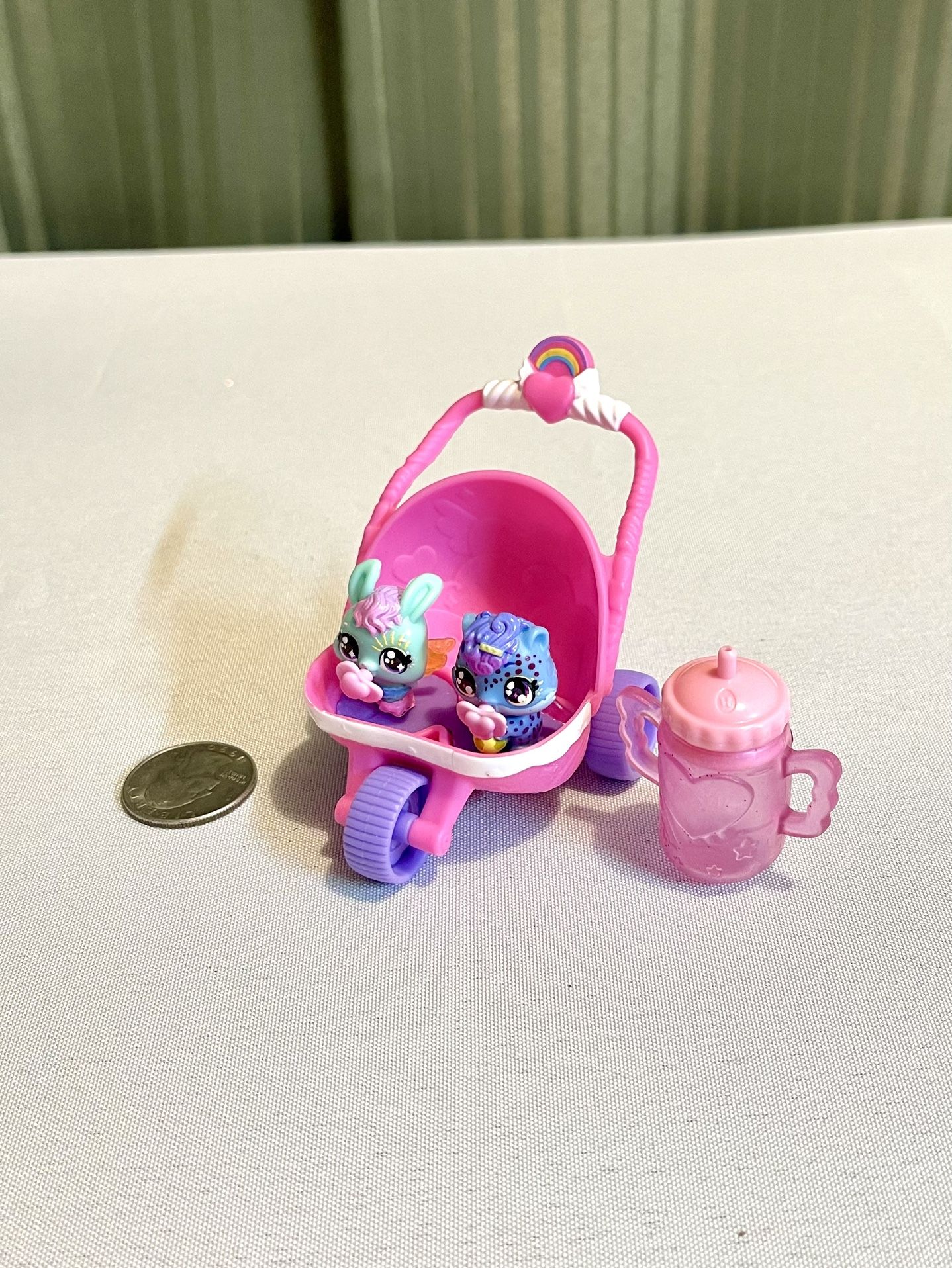 Hatchimals Alive, Hatch N’ Stroll Playset with Stroller Toy and 2 Mini Figures - Ship Only
