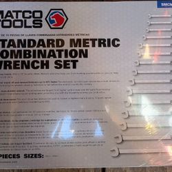 New Matco Metric Wrench Set