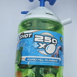 Zuru X-Shot mobile Rapid Fill Pumper With Water Balloons - Outdoor splash Toy
