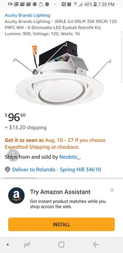 Juno 6'' eyeball directional