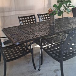 Patio Set 7pc/outdoor Dining Set/Outdoor Furniture/Cash Only 